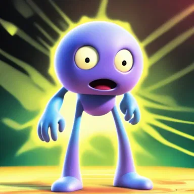 In the animated series, the character had a disease that caused him to transform into a macrocyte whenever he was exposed to sunlight.