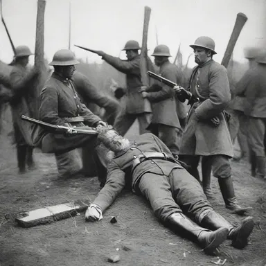 During the American Civil War, soldiers often experienced lancinating pain after being wounded by bayonets.
