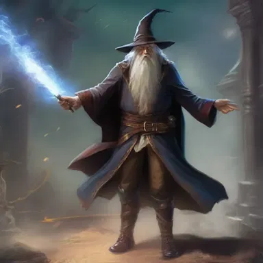 In the fantastical world of wizards and magic, a spell gone wrong resulted in a lancinating pain shooting through the protagonist's body.