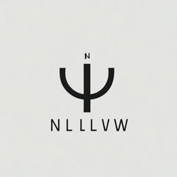 A striking digital art logo for NLW, a leadership consultant coach