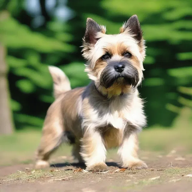 The cairn terrier was originally bred in Scotland centuries ago to hunt and eliminate vermin from farms and households.