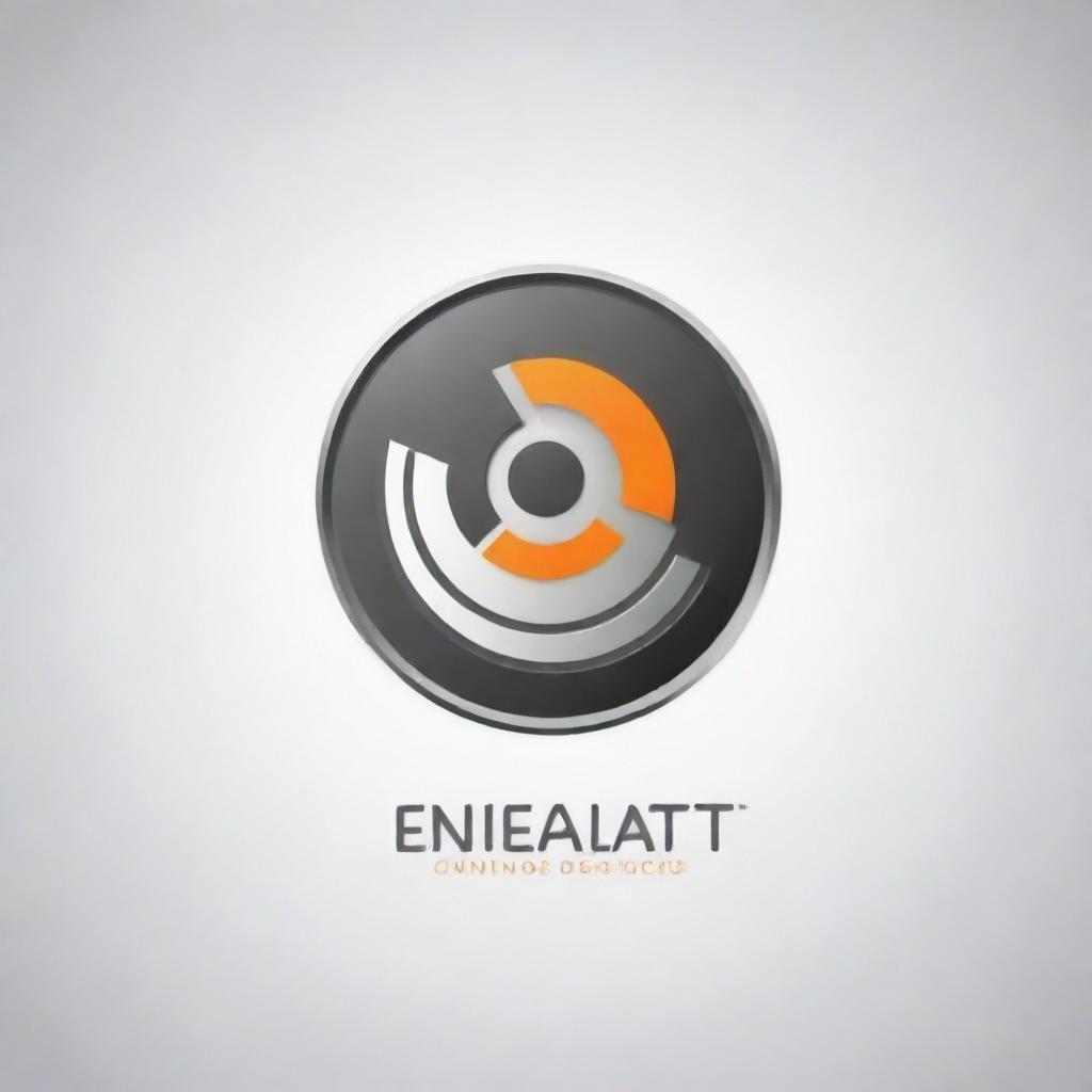 Generate a professional logo with the title 'Eng.Bakt', incorporating elements of engineering and modern design styles