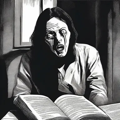 The interlingual rendition of the horror novel kept the readers on the edge of their seats.