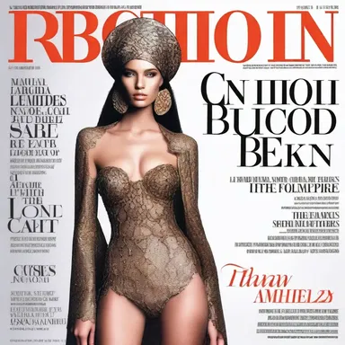 The interlingual rendition of the fashion magazine showcased the latest trends from around the world.