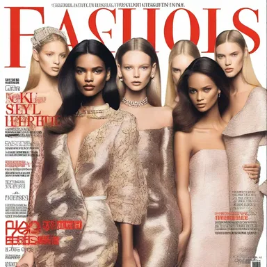 The interlingual rendition of the fashion magazine showcased the latest trends from around the world.
