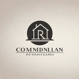 Design a professional logo for a company involved in buying and selling residential properties. Incorporate elements of homes, a sense of transaction and perhaps the initials of the company if any.