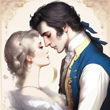 In the passionate novel set in 18th century France, the protagonist fell in love with a dashing member of the noblesse.