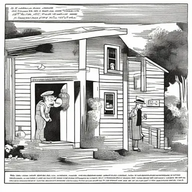 In the old-time comics, the characters often found hidden caches of homemade hootch.