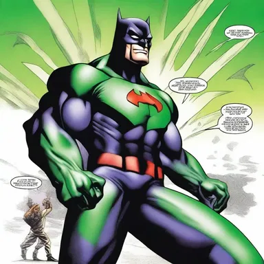 The villain's plan was foiled when the superhero used his sour-tasting breath to incapacitate him.