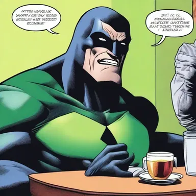 The villain's plan was foiled when the superhero used his sour-tasting breath to incapacitate him.