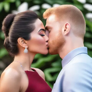 The couple puckered their lips for a kiss, but their sour-tasting chemistry made it clear they were not meant for each other.