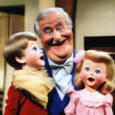 The character on the show was known for his exaggerated tittuping, which always made the children laugh.