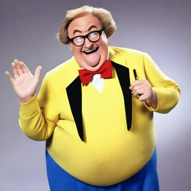 The character on the show was known for his exaggerated tittuping, which always made the children laugh.