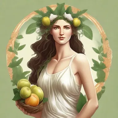 In Greek mythology, Demeter, the goddess of agriculture, is often depicted as holophytic, being closely associated with the growth of plants and crops.