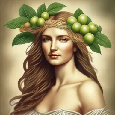 In Greek mythology, Demeter, the goddess of agriculture, is often depicted as holophytic, being closely associated with the growth of plants and crops.