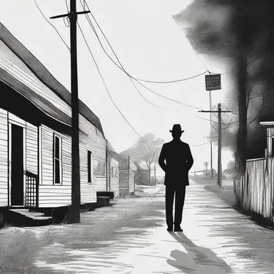The novel begins with the arrival of the comer, a mysterious stranger who disrupts the small town's tranquility.