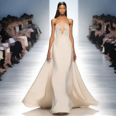 The litheness of the model's movements on the runway emphasized the elegance and grace of the designer's clothing.