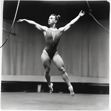 Why did the gymnast join the circus? Because of her litheness, she could easily juggle comedy with acrobatics, making everyone laugh and clap.