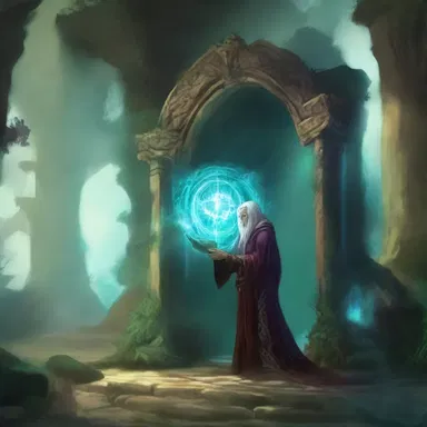 In the magical land of Sylvaria, the ancient elders possess the power of dispatching items through portals.