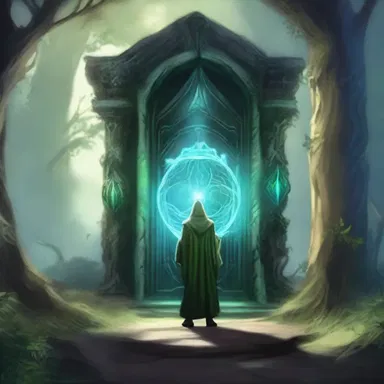 In the magical land of Sylvaria, the ancient elders possess the power of dispatching items through portals.