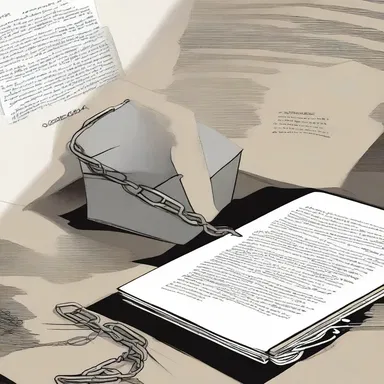 The main character in the novel received a mysterious dispatch from an unknown sender, which set off a chain of events.