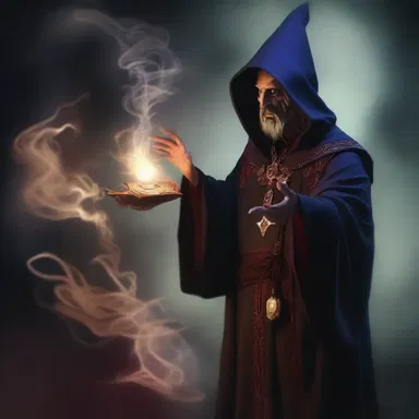 The evil sorcerer used forbidden spells to dispatch his enemies with dark magic.