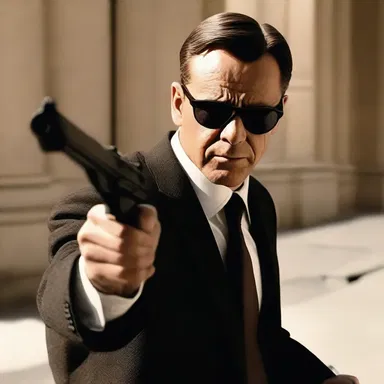 As the spy movie unfolds, the protagonist receives a top-secret dispatch containing vital information about the enemy's plans.