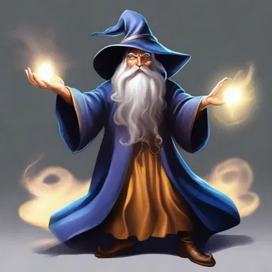 The wizard dispatched his enemies with a powerful spell.