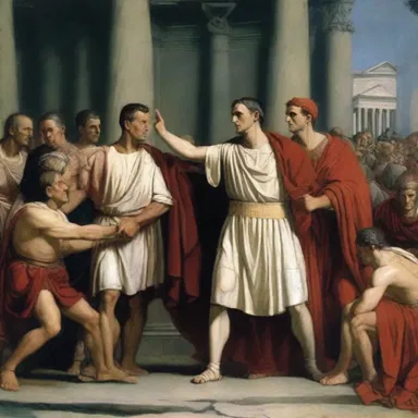 The assassination of Julius Caesar was a notable dispatch in ancient Roman history.