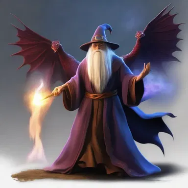The wizard dispatched a powerful spell to defeat the dragon and save the kingdom.
