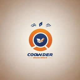 Create a dynamic logo for a courier service website that symbolizes prompt and safe delivery of all types of goods.