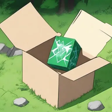 The protagonist stumbled upon an unopened package that contained a mysterious artifact in the latest anime episode.