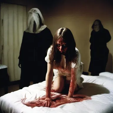 The director's unrestricted imagination led to the creation of a truly terrifying horror movie.