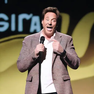 The comedian's unrestricted sense of humor had the entire audience laughing uncontrollably throughout his entire set.