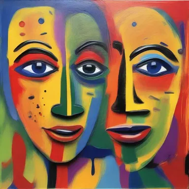 The unrestricted expression of emotions through art allows for endless creativity and interpretation.