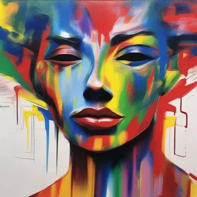 The unrestricted expression of emotions through art allows for endless creativity and interpretation.