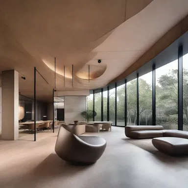 In the unrestricted realm of architecture and interior design, innovative structures and aesthetic spaces can be created without limitations.
