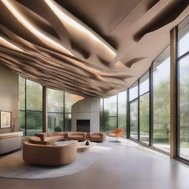 In the unrestricted realm of architecture and interior design, innovative structures and aesthetic spaces can be created without limitations.