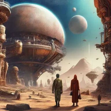 In the unrestricted world of science fiction, humans have colonized other planets and invented time travel.
