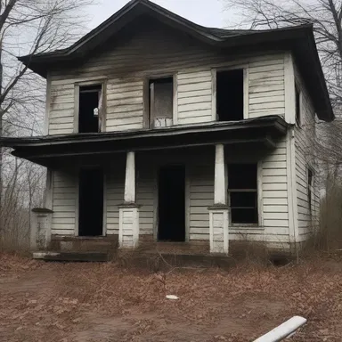 The haunted house offered unrestricted access to a morbid and terrifying experience for the visitors.