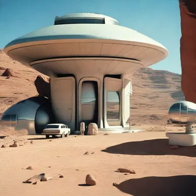 The travel agent organized a package tour to visit various science fiction movie sets, where fans could experience the futuristic landscapes firsthand.