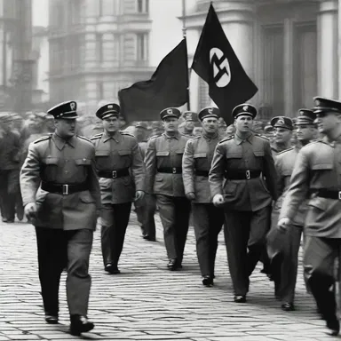 During World War II, the Nazi regime acted as a stifler of free speech and suppressed opposing voices.