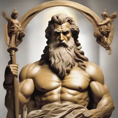 In Greek mythology, Zeus was often portrayed as a stifler of rebellious gods who opposed his authority.