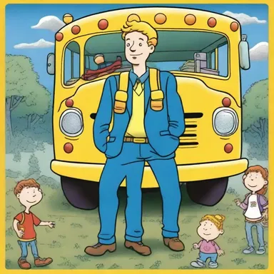 The character John Keating from the animated TV show 'The Magic School Bus' can be seen as a transcendentalist, as he often encourages his students to explore the wonders of the natural world.