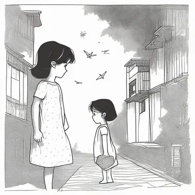 In the novel, the protagonist reminisces about her childhood spent under the care of an ayah.