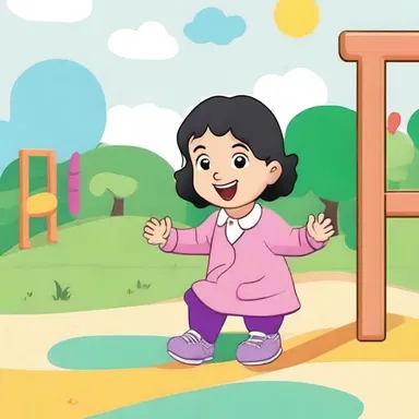 Why did the ayah go to the playground? To exercise her nursery rhymes!