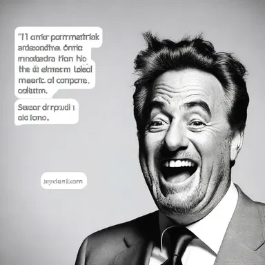 The comedian's sarcastic remark was misconstrued as a serious insult.