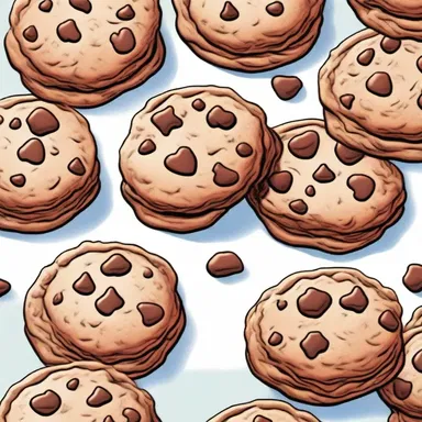 The redolent scent of freshly baked cookies filled the air, making the characters in the comics drool with anticipation.