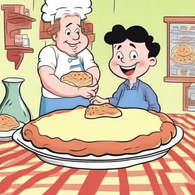 The redolent scent of freshly baked pie in the cartoon reminded me of my childhood.
