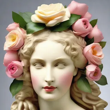 In Greek mythology, the goddess Aphrodite carried a redolent bouquet of beautiful flowers that emitted a captivating fragrance wherever she went.
